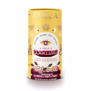 Claridad Passion Fruit Focus Gummies
