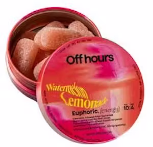 OFF HOURS EUPHORIC (ENERGY) WATERMELON LEMONADE GUMMIES 100MG