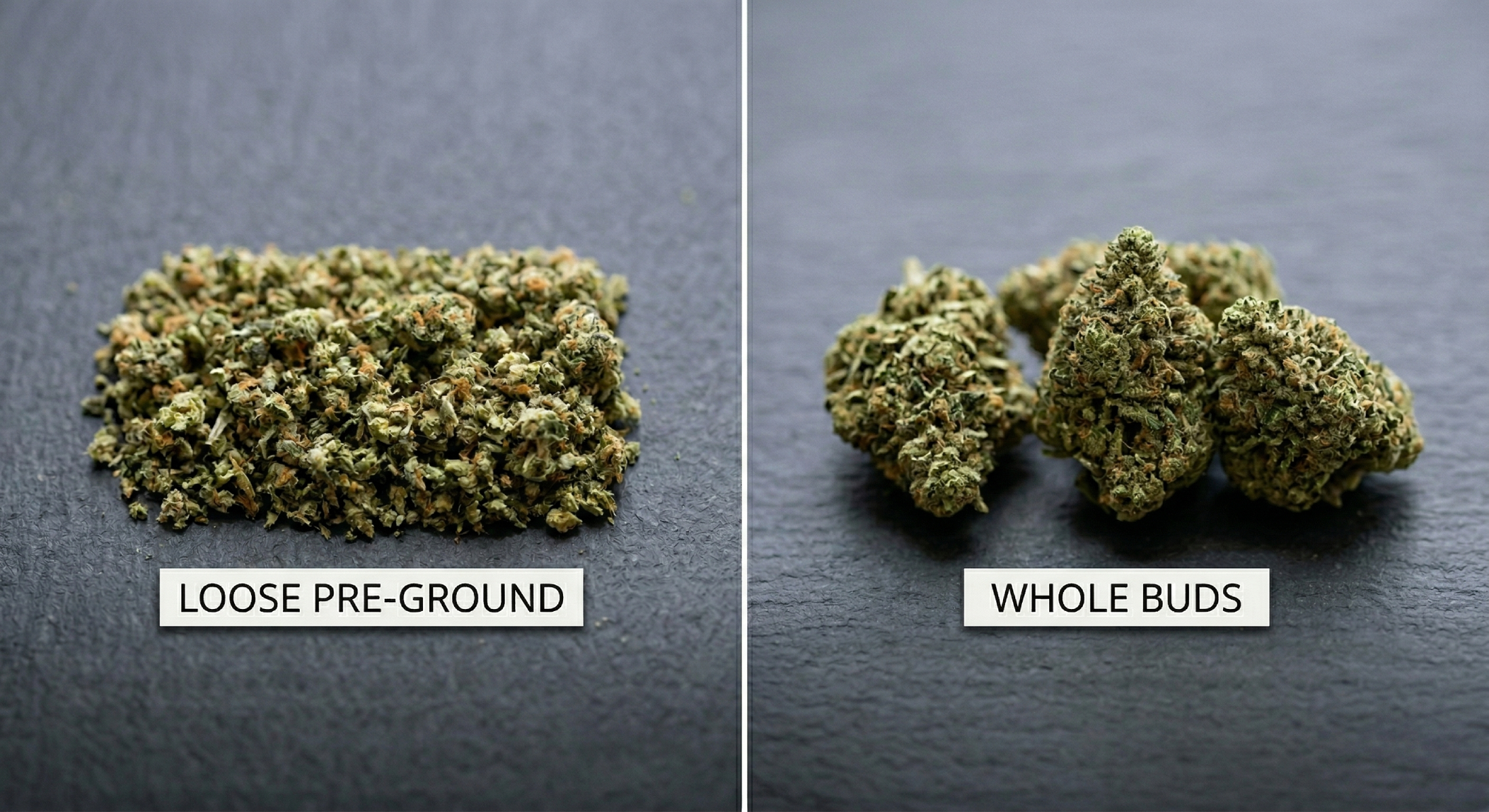 Loose vs Whole Buds