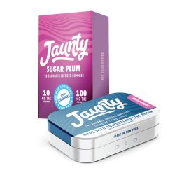 Sugar Plum Gummies | Jaunty | Live Rosin | 100mg THC | 10pk